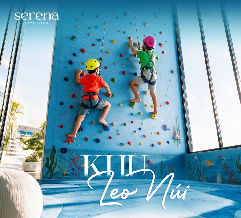 Leo núi nhân tạo Serena Riverside