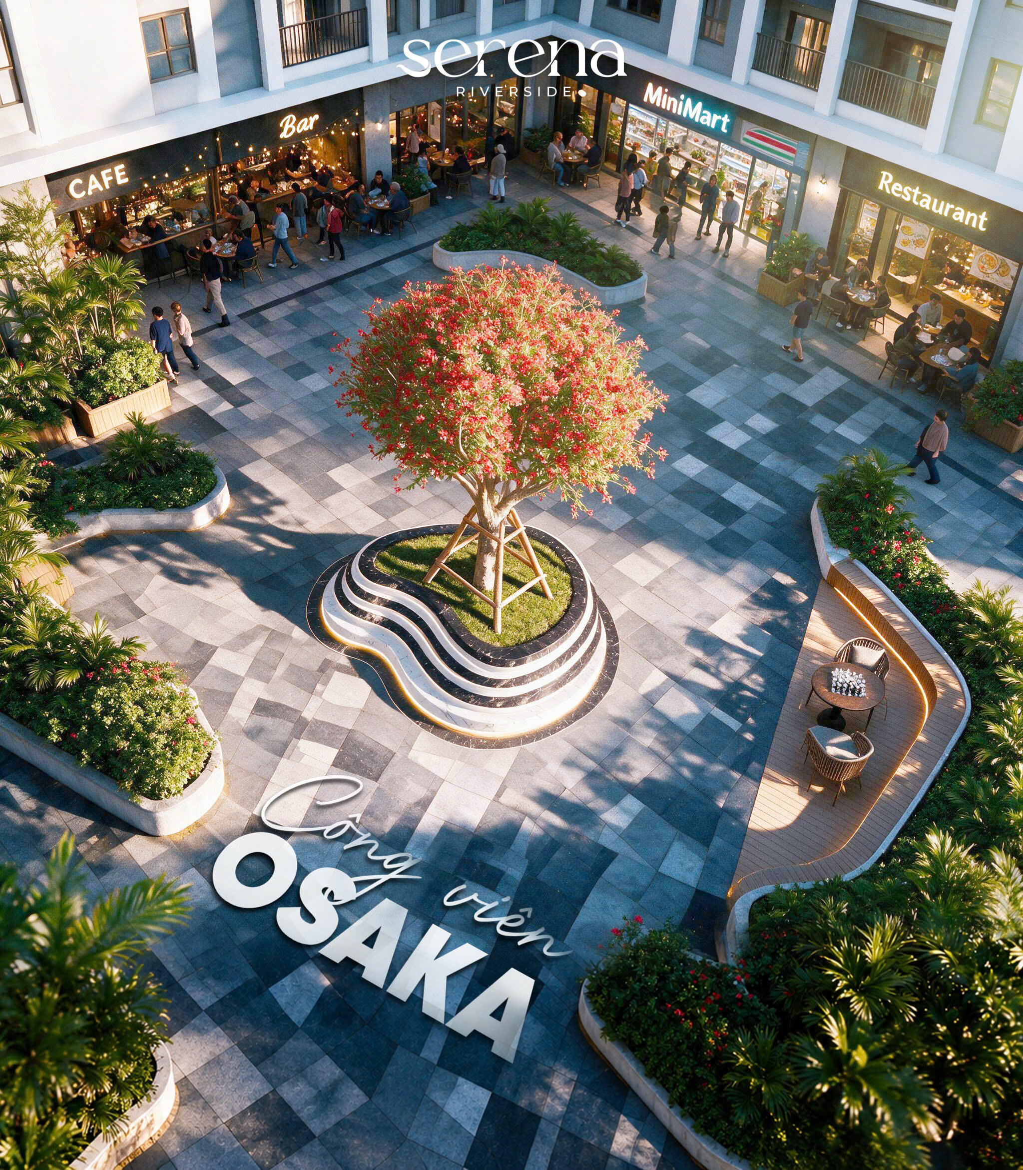 Công viên Osaka Serena Riverside