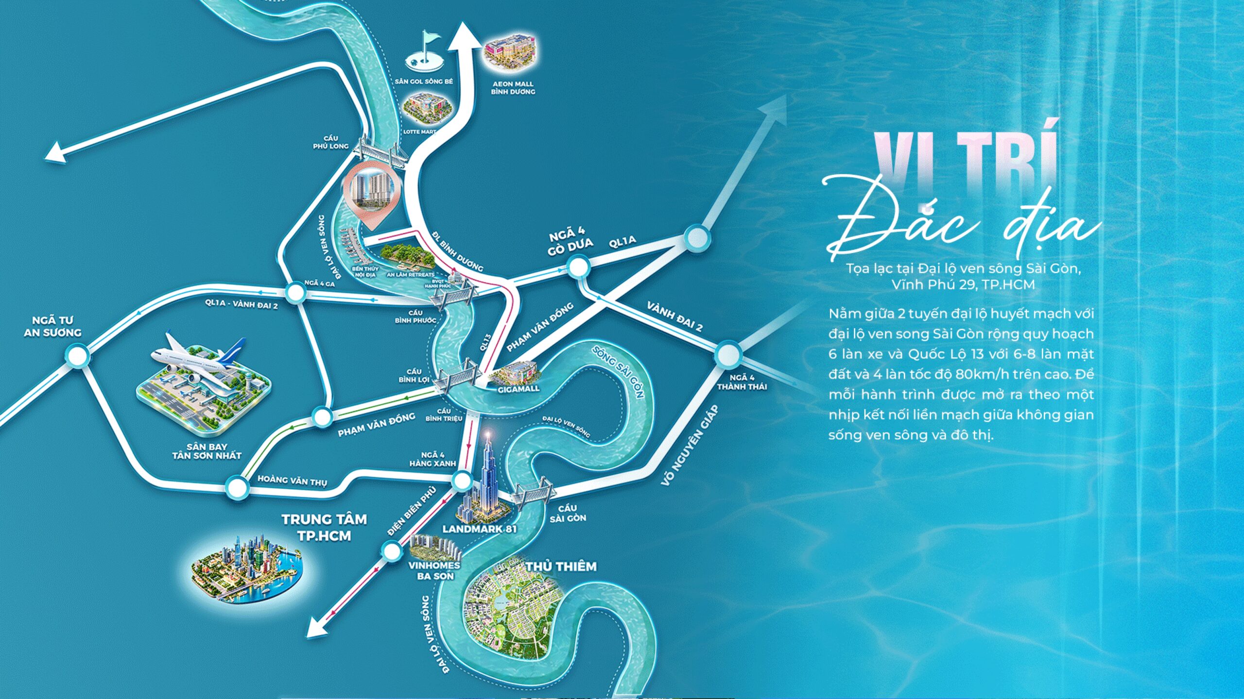 Vị trí Serena Riverside