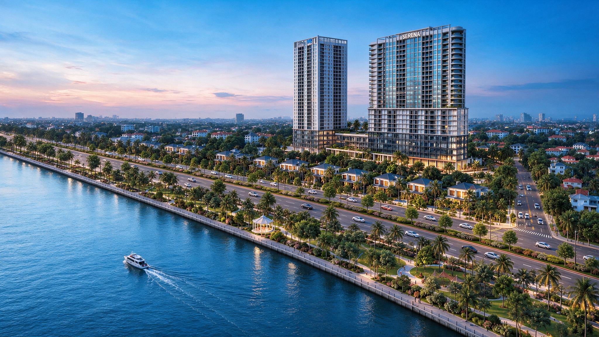 Phối cảnh Serena Riverside